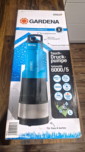 Gardena tauchdruckpumpe 6000 - gardena,